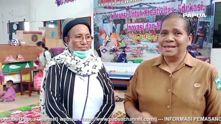 Mengasah Kreatifitas Anak Usia Dini Di Wondama Dengan Lomba Mewarnai