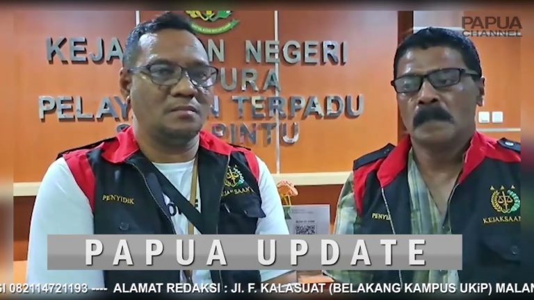 Oknum Kontraktor & Pejabat Di Papua Tersangka Korupsi 5,7M Resmi Ditahan