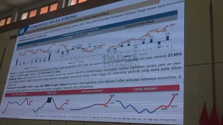 Tekan Inflasi, Masyarakat Kota Sorong Dihimbau Manfaatkan Lahan Kosong Untuk Tanam Sayur