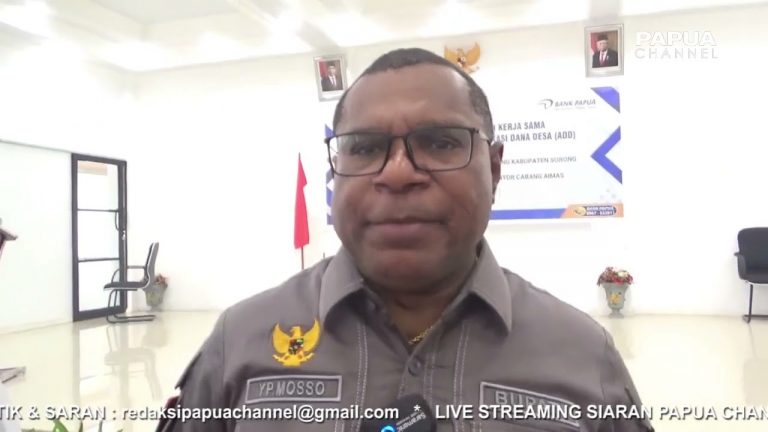 Untuk Transparansi, Pemkab Sorong Dan Bank Papua Bersepakat Salurkan Dana Desa