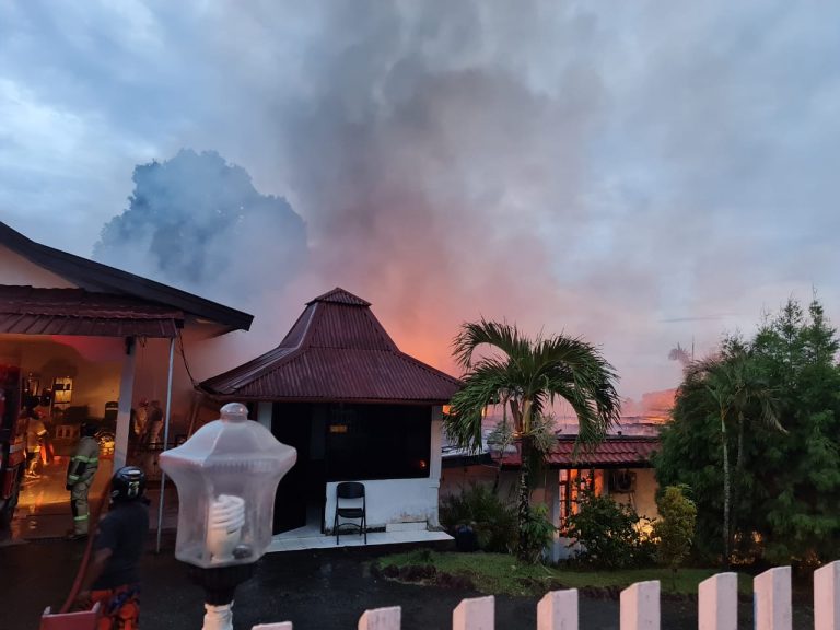 Polisi masih Dalami Penyebab Terjadinya Kebakaran di Kediaman Kapolda Papua
