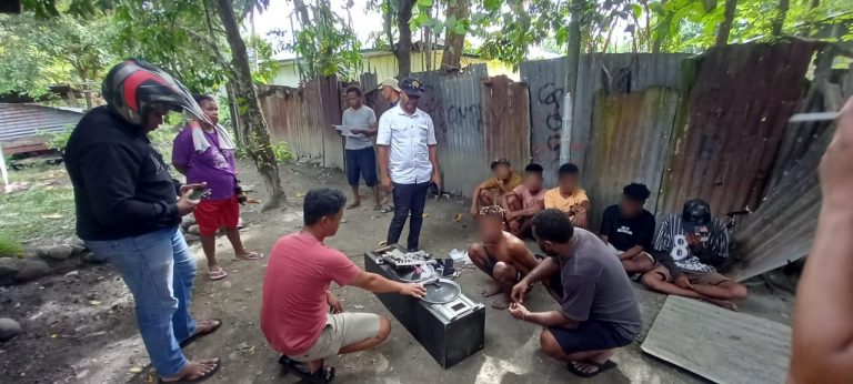 Satuan Narkoba Polres Jayapura Ringkus Pengedar Ganja