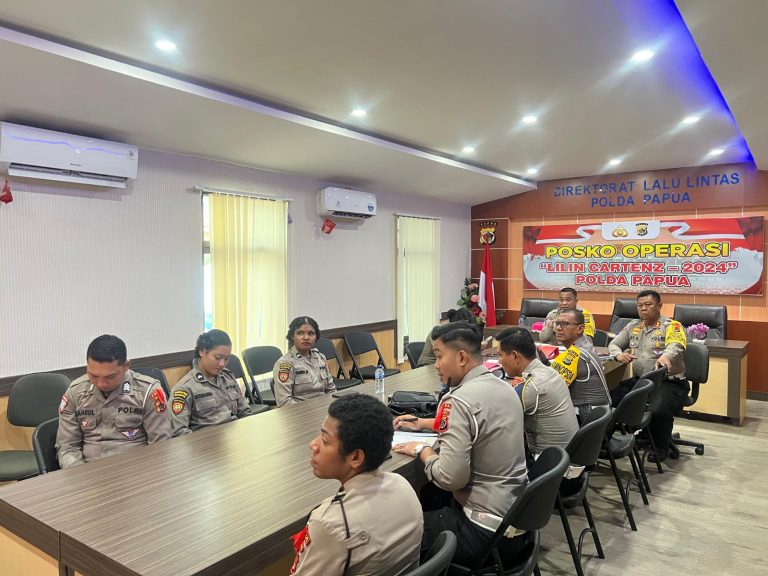 Polda Papua Gelar Anev Ops Lilin Cartenz 2024, Siapkan Keamanan Jelang Tahun Baru 2025